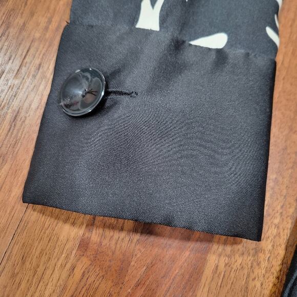 Zara Black and White Midi Dress - Picture 6 of 10